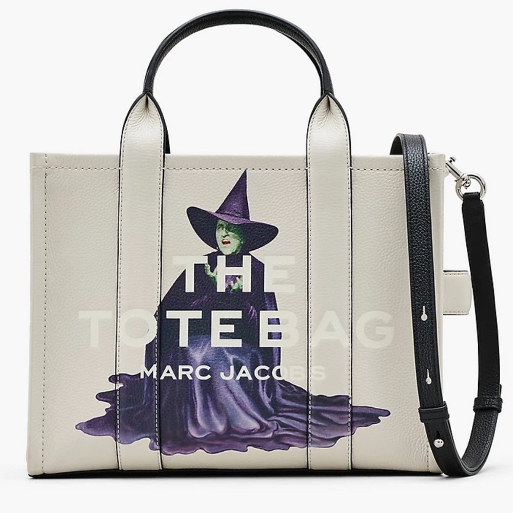 MARC JACOBS ‘THE WICKED WITCH’ LEATHER MEDIUM TOTE BAG